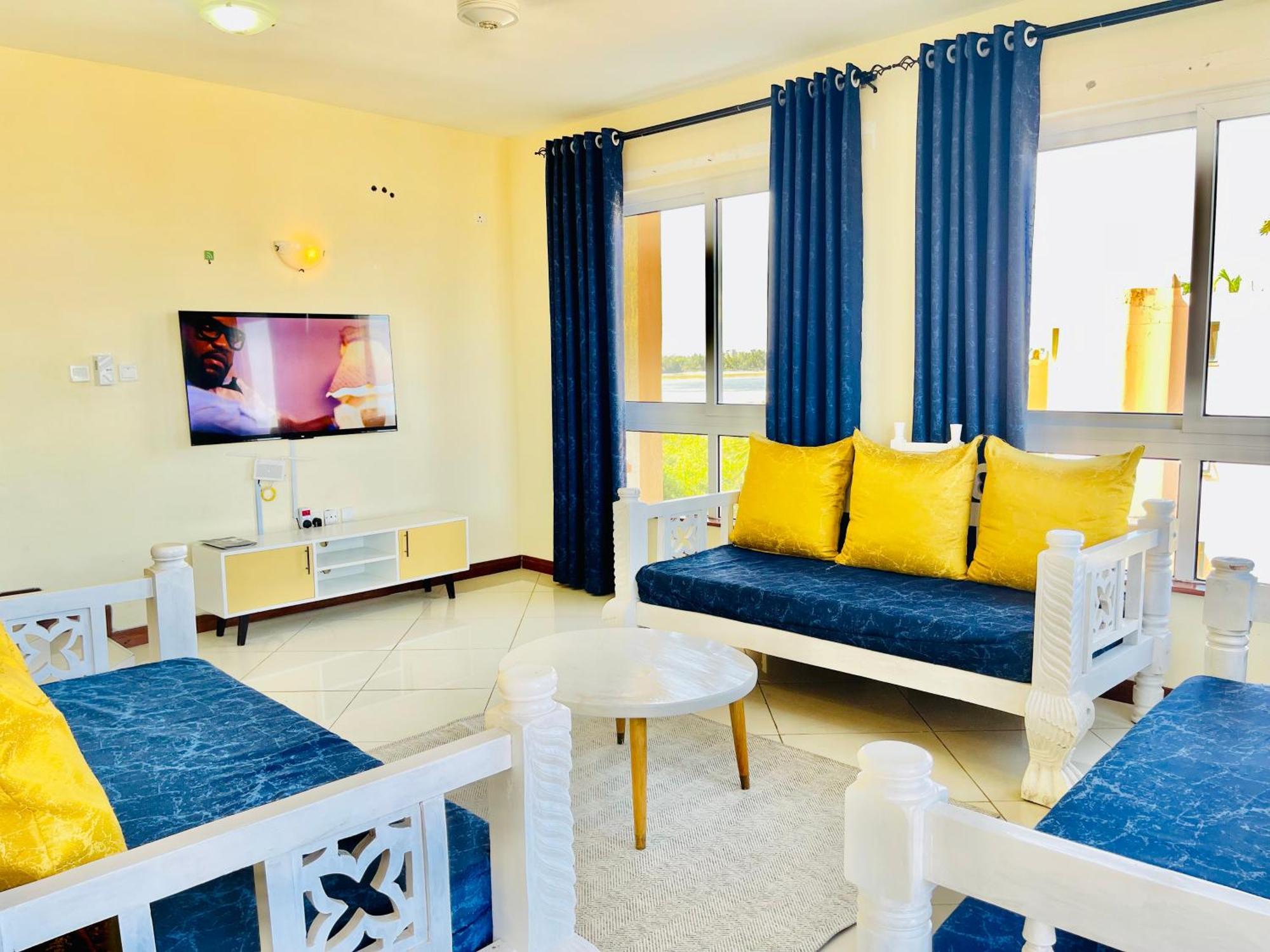Bed and Breakfast Elna'S Nyali - Work & Unwind - Pool, Sea Views, Ac & Fast Wi-Fi Mombasa Zewnętrze zdjęcie