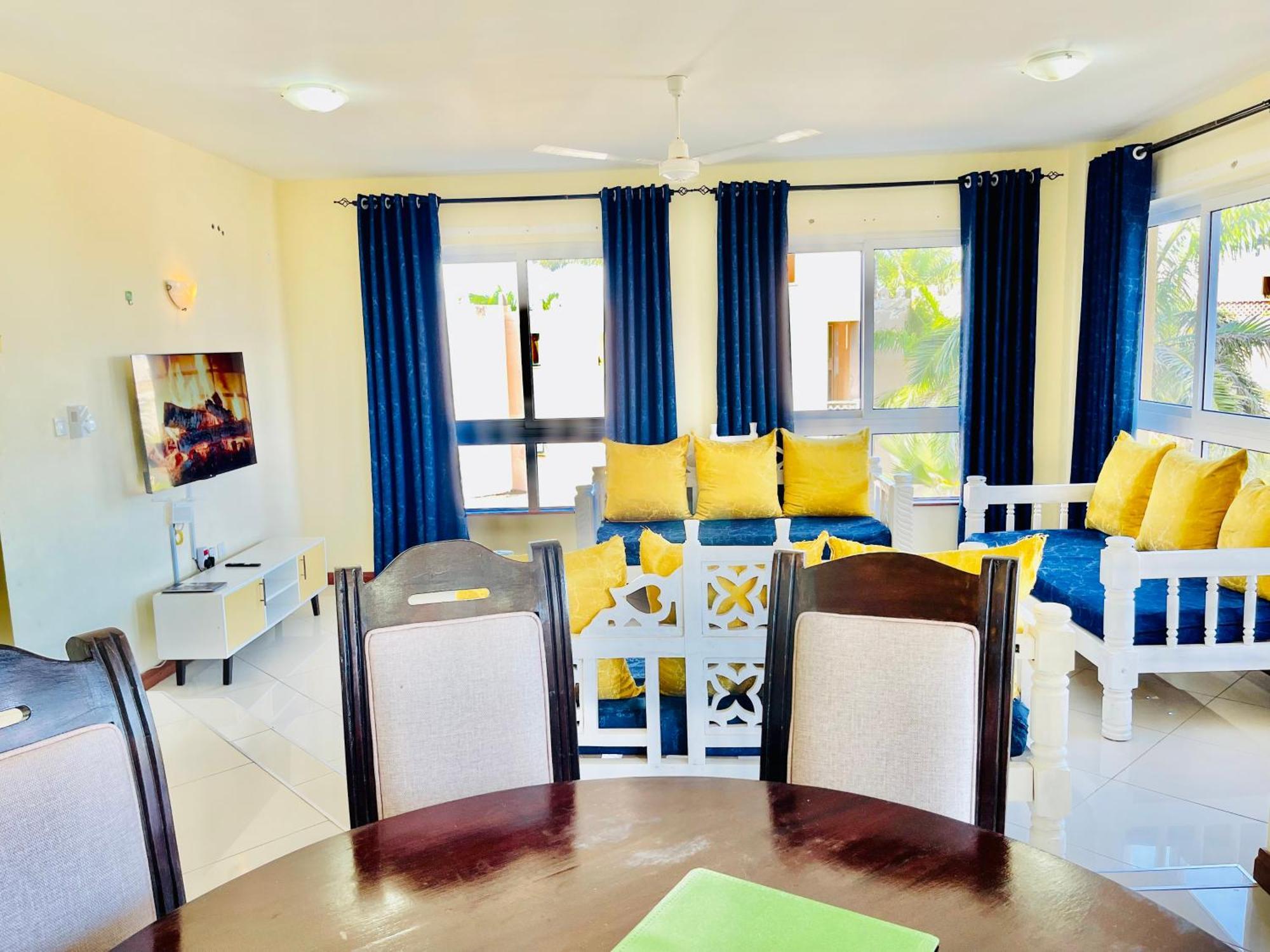 Bed and Breakfast Elna'S Nyali - Work & Unwind - Pool, Sea Views, Ac & Fast Wi-Fi Mombasa Zewnętrze zdjęcie
